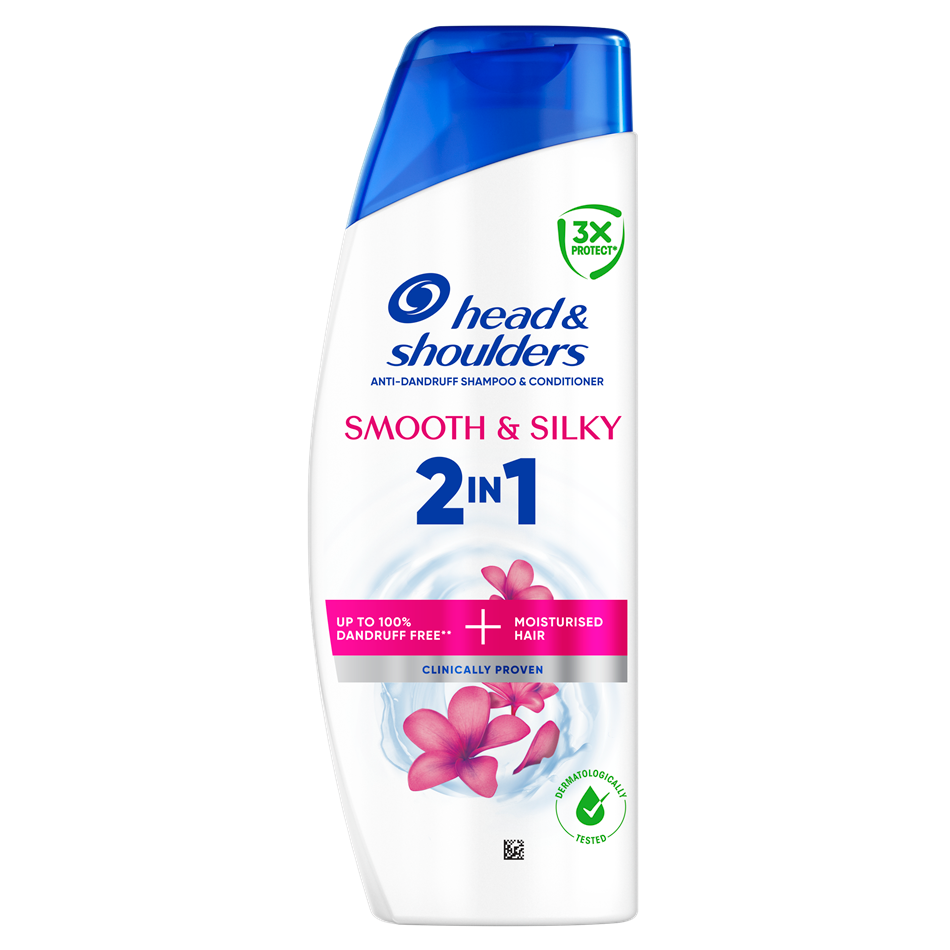 Head & Shoulders 2-in-1 Smooth & Silky shampoo and conditioner 330 ml