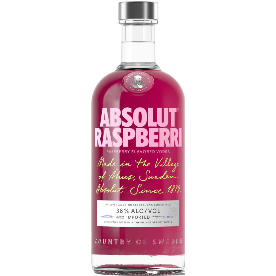 Absolut Raspberri Vodka (1L)