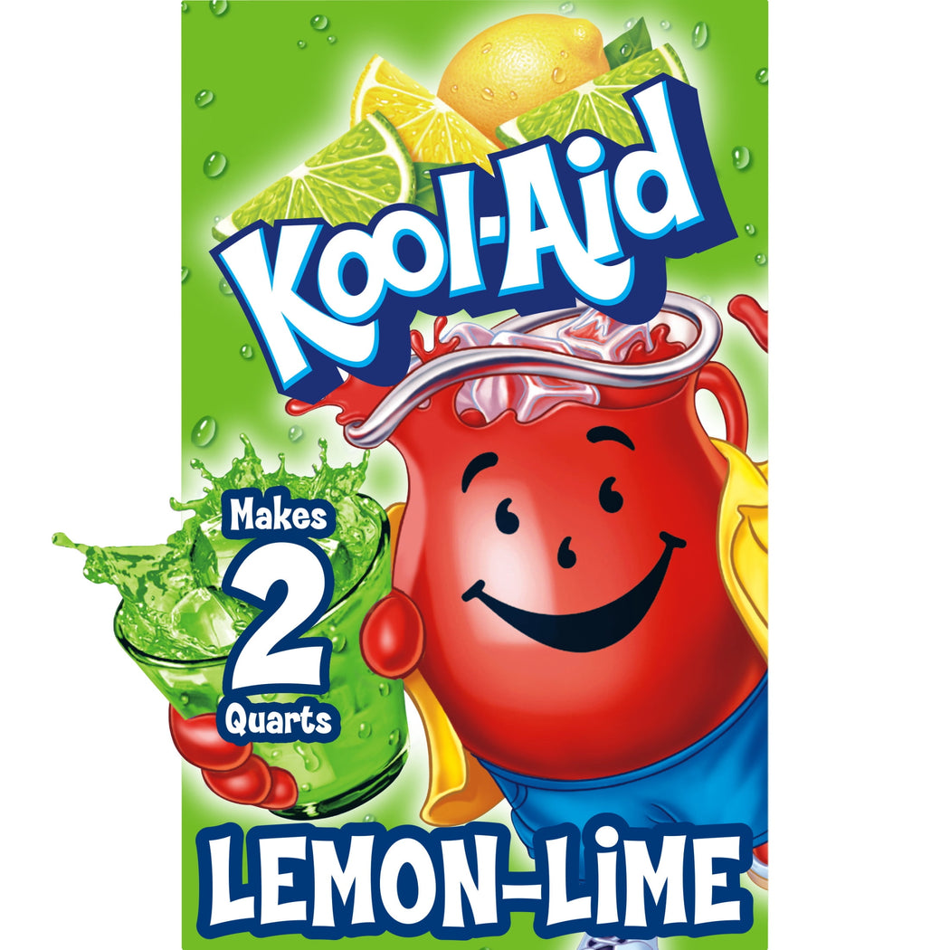 Kool-Aid Unsweetened Lemon-Lime drink mix packet