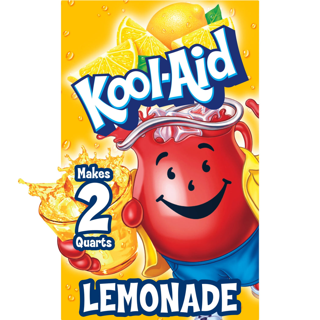 Kool-Aid Unsweetened Lemonade drink mix packet