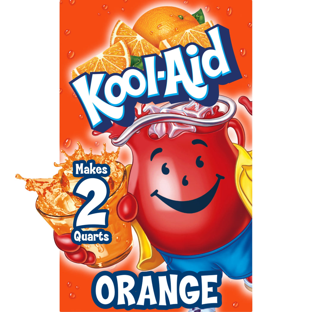 Kool-Aid Unsweetened Orange drink mix packet