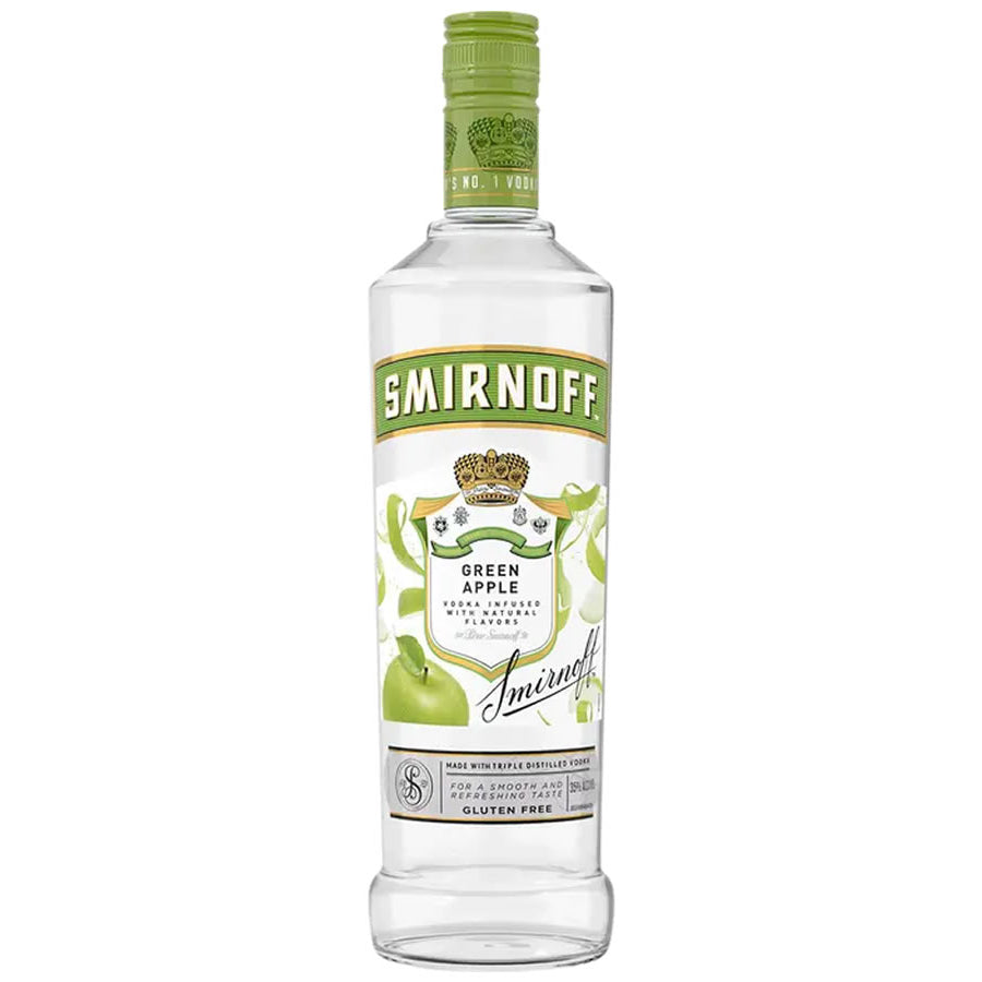 Smirnoff Green Apple Vodka (1L)
