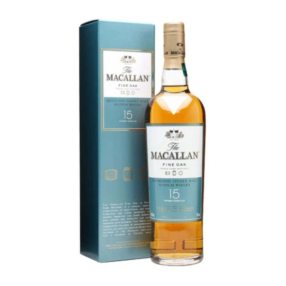 Macallan 15 Year Old Fine Oak Whisky (700 ml)