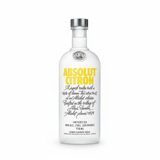 Absolut Citron Vodka (1L)