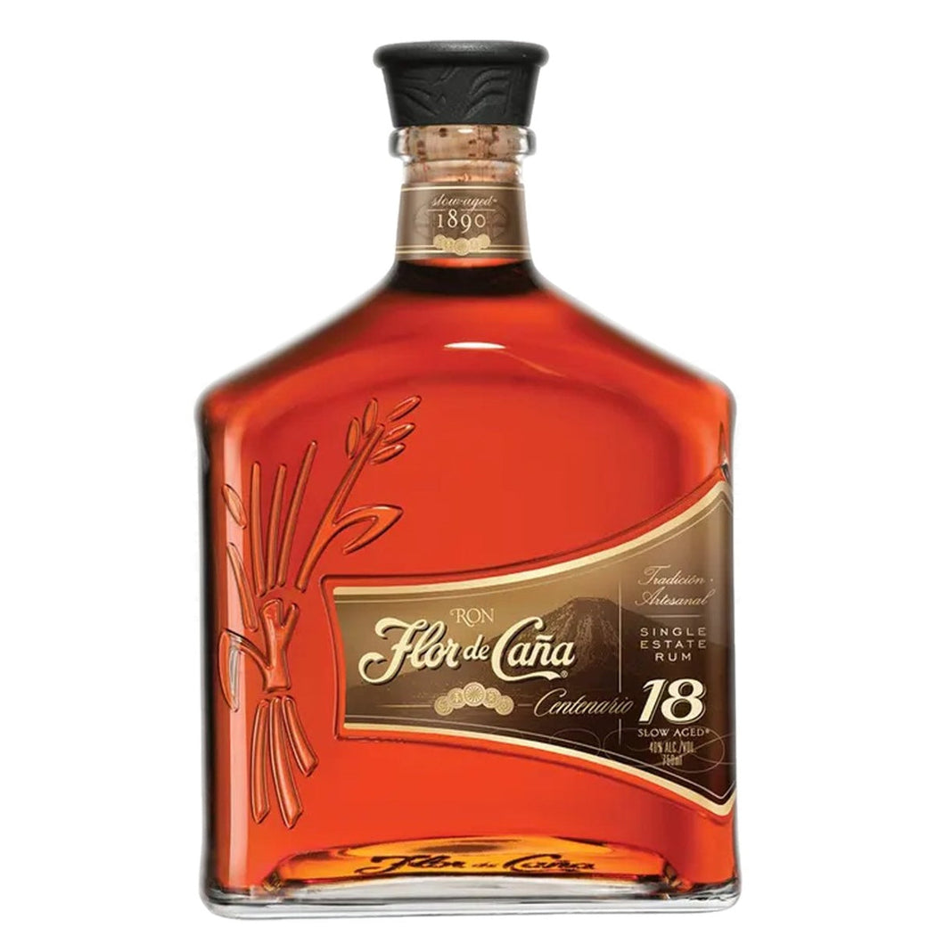 Flor de Caña Centenario 18 Year Old Rum (750 ml)