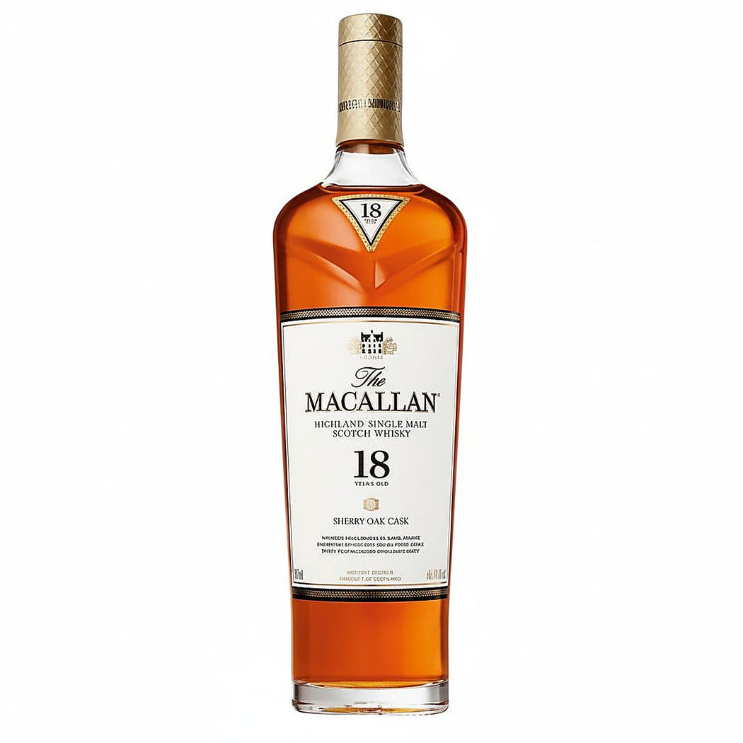 Macallan 18 Year Old Sherry Oak Whisky (700 ml)