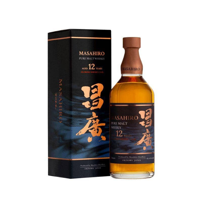 Masahiro Japanese Oloroso 12 Year Old Whisky (750 ml)
